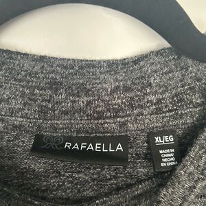 Rafaella Charcoal Knit Top